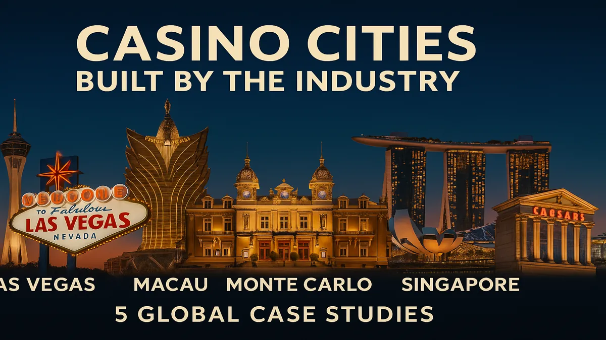 Casino Cities Built by the Industry – 5 Global Case Studies
