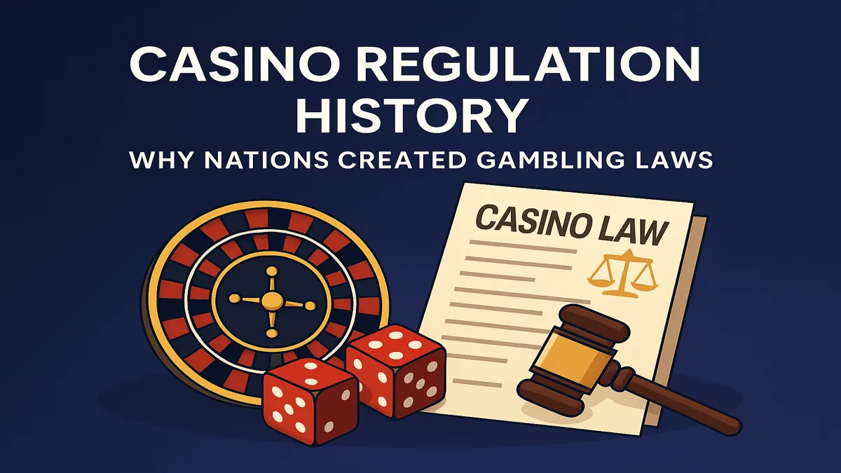 Why Some Countries Chose to Regulate Casinos – A Historical Perspective