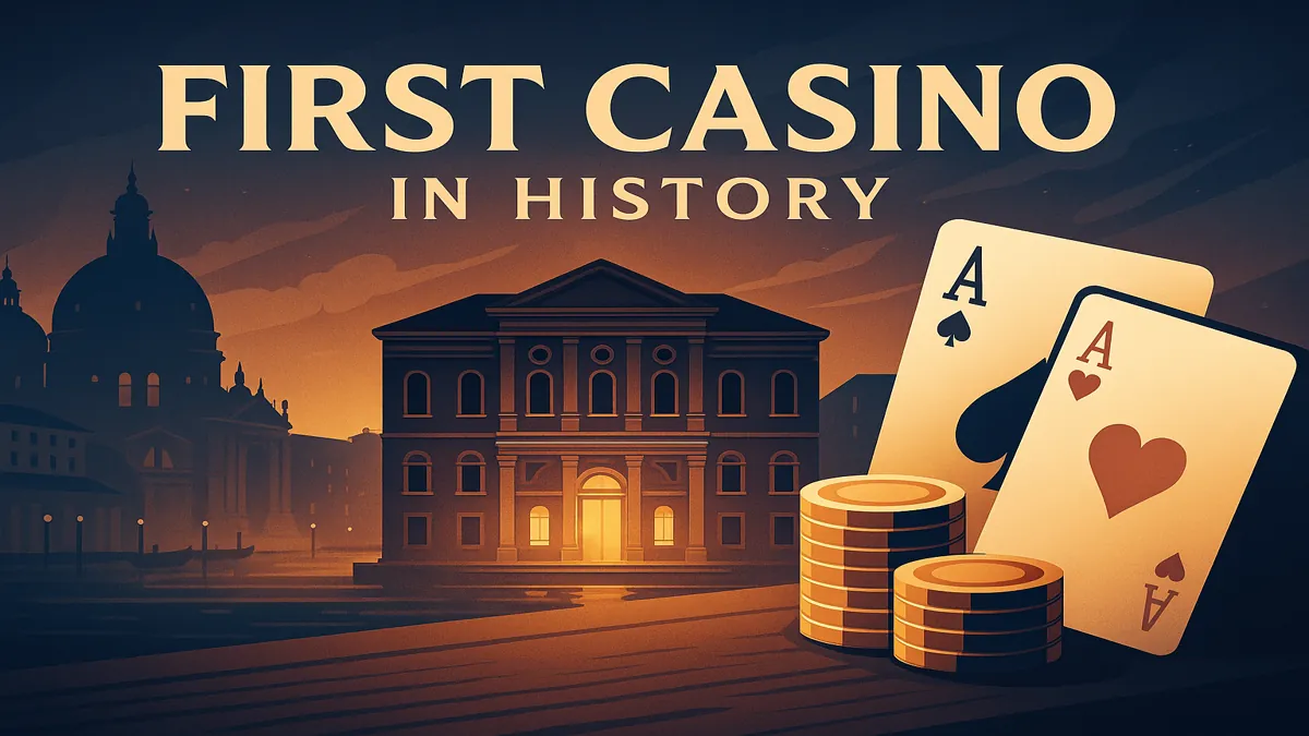 The World’s First Casino – Where Did It All Begin?