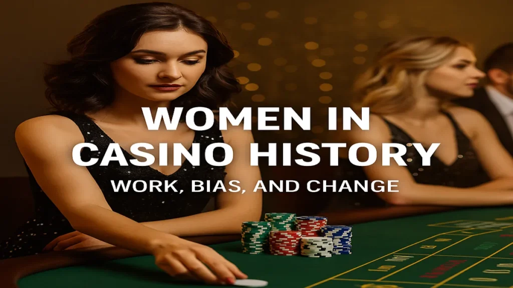 Women working in the casino industry throughout history